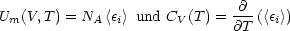                              -@-
Um(V,T ) = NA <ei> und CV(T ) = @T (<ei>)
