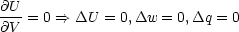 @U-
@V  = 0 ==> DU = 0,Dw = 0,Dq = 0
