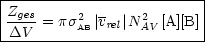 |-------------------------|
|Zges     2  -    2       |
|DV-- = psAB|vrel| N AV[A][B]|
--------------------------

