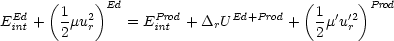       (1    )Ed                       (1     )Prod
EEdint +  -mu2r    = EPrinotd +DrU Ed+Prod +  -m'u'2r
        2                               2
