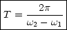 |-----------|
|      2p   |
|T = w---w--|
------2---1--
