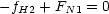 - fH2 + FN1 = 0
