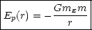 |---------------|
|        GmEm   |
|Ep(r) = ----r-- |
-----------------
