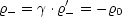 r- = g .r'- = - r0
