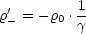          1
r'- = - r0 .
         g
