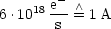        -
6.1018 e-= /\ 1 A
       s
