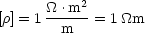       _O_-.m2-
[r] = 1  m   = 1_O_m
