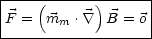 |---(-------)------|
F =  mm  . \~/  B = o |
--------------------
