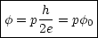 |-------------|
|f = p h-= pf |
------2e----0-|
