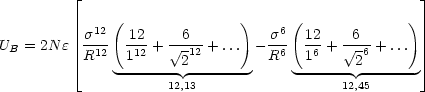           |_                                            _| 
            12(               )    6 (             )
UB = 2N e  s--- 12-+  V~ -6-+ ... - s-- 12 +  V~ 6-+ ...
          |_  R12 112    212        R6  16     26       _| 
               -------- --------      ------- -------
                     12,13                  12,45
