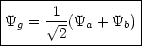 |-----------------|
|Yg =  V~ 1-(Ya + Yb)
--------2---------|
