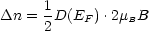 Dn = 1D(EF  ).2mBB
     2
