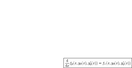 |-----------------------------------|
| d           '                 '   |
|dx-fp(x,y0(x),y0(x)) = fz(x,y0(x),y0(x))
-------------------------------------
     