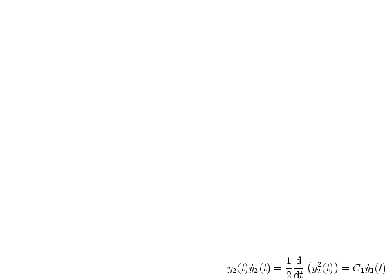 y (t)˙y (t) = 1-d (y2(t))=  C ˙y (t)
 2   2     2dt  2       1 1
         