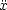 x