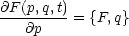 @F-(p,q,t)= {F,q}
   @p
