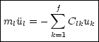 |-----------------|
|         f       |
|mlul = -  sum  Clkuk|
|        k=1      |
------------------
