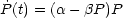 P˙(t) = (a - bP )P

