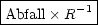|----------1|
-Abfall-R----
