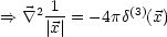     2 1       (3)
==>  \~/  |x|-= -4pd  (x)
