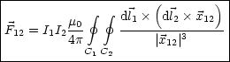 |---------------------(-------)-|
|         m  gf    gf  dl1 × dl2 × x12  |
|F12 = I1I2-0-    ---------3-----|
|         4p C1C2      |x12|      |
---------------------------------

