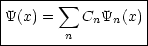 |-----------------|
|Y(x) =  sum  C Y (x)|
|       n   n n   |
-------------------
