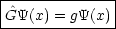 |-------------|
|^GY(x) = gY(x)|
---------------
