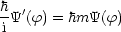 h-Y'(f) = hmY(f)
 i
