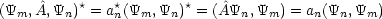 (Ym,A^, Yn)*= a*n(Ym, Yn)*=  (A ^Yn, Ym) = an(Yn, Ym)
                                                                  

                                                                  
