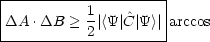 |--------------------|
|          1         |
|DA .DB  > 2|<Y |C^|Y >|arccos
---------------------
