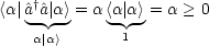     †
<a|^a-^a| a >= a<a|a>= a > 0
    a|a>      1
