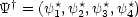 Y † = (y*,y*,y*,y*)
       1  2  3  4
