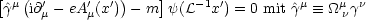 [^gm(i@'- eA'(x')) - m]y(L -1x') = 0 mit ^gm  =_  _O_m gn
      m    m                               n

