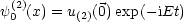 y(20)(x) = u(2)(0)exp(-iEt)
