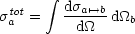        integral  dsa'-->b
stoat=    -d_O_---d_O_b
